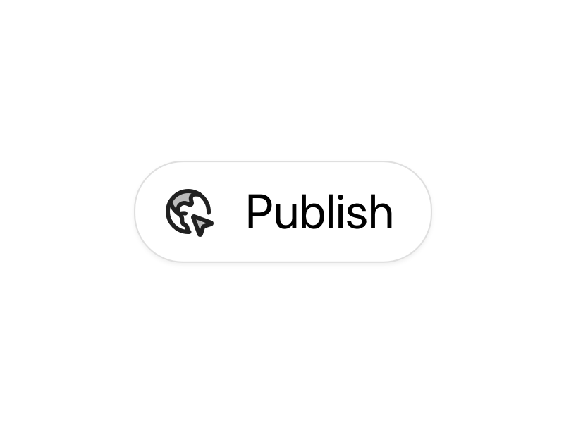 Publish to the web in vizzy