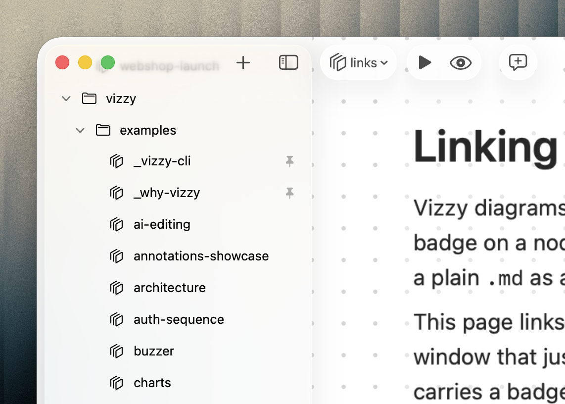 Lives in your repo in vizzy